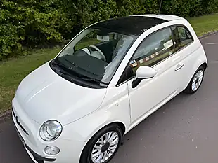 Used 2015 Fiat 500 Lounge White - Interior and Exterior details 10