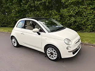 Used 2015 Fiat 500 Lounge White - Interior and Exterior details 5