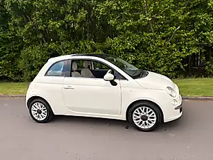 Used 2015 Fiat 500 Lounge White - Interior and Exterior details 6