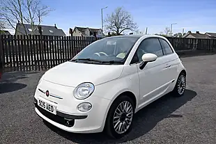 Used 2015 Fiat 500 Lounge White - Interior and Exterior details 10
