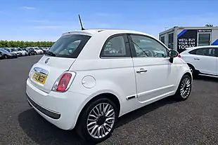 Used 2015 Fiat 500 Lounge White - Interior and Exterior details 6