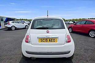 Used 2015 Fiat 500 Lounge White - Interior and Exterior details 8