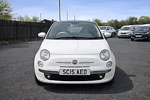 Used 2015 Fiat 500 Lounge White - Interior and Exterior details 9