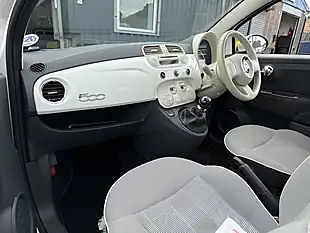 Used 2015 Fiat 500 Lounge White - Interior and Exterior details 12