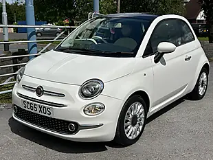 Used 2015 Fiat 500 Lounge White - Interior and Exterior details 2