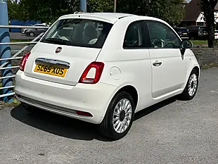 Used 2015 Fiat 500 Lounge White - Interior and Exterior details 4