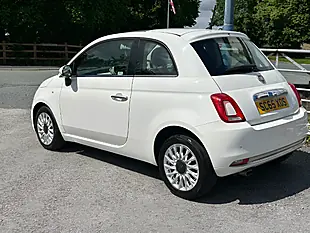 Used 2015 Fiat 500 Lounge White - Interior and Exterior details 5