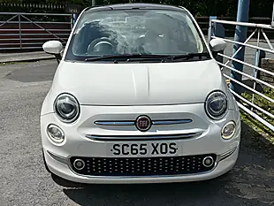 Used 2015 Fiat 500 Lounge White - Interior and Exterior details 9