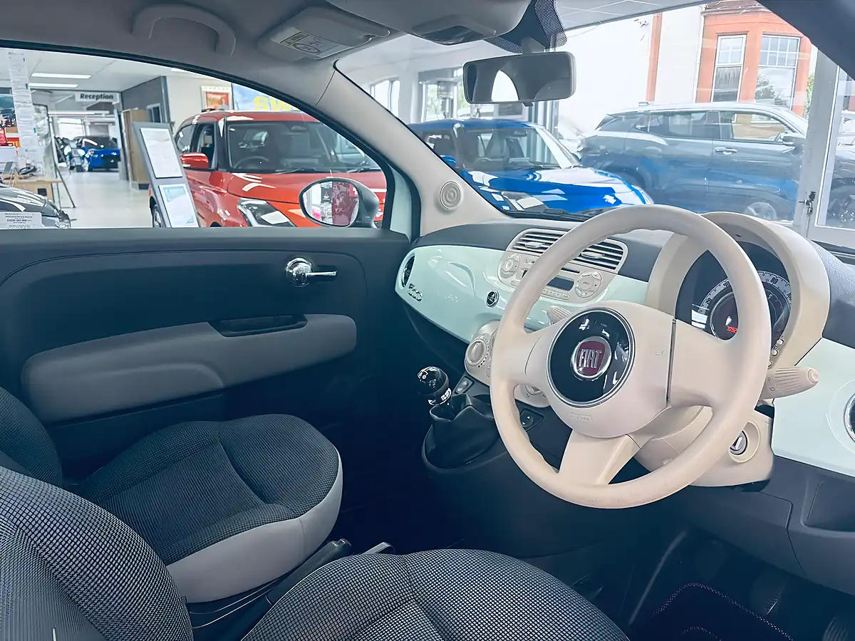 Used 2015 Fiat 500 Pop Euro 6 Green - Interior and Exterior details 14