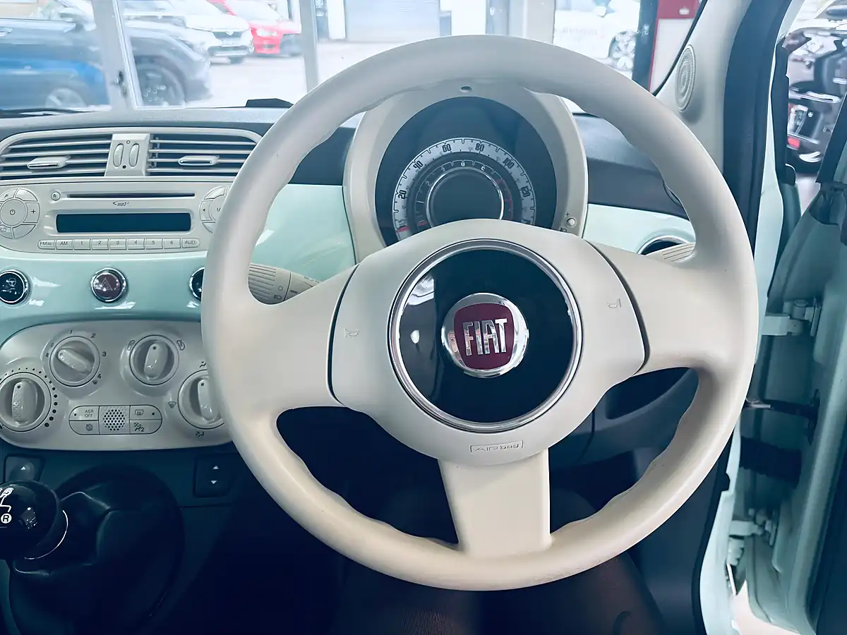 Used 2015 Fiat 500 Pop Euro 6 Green - Interior and Exterior details 16