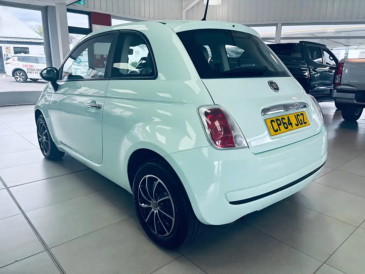 Used 2015 Fiat 500 Pop Euro 6 Green - Interior and Exterior details 4