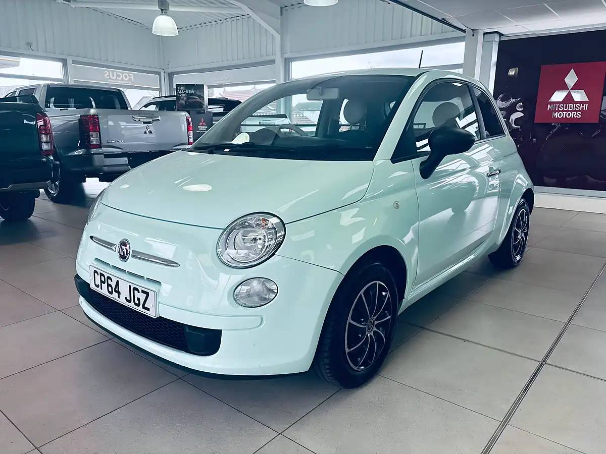 Used 2015 Fiat 500 Pop Euro 6 Green - Interior and Exterior details 5