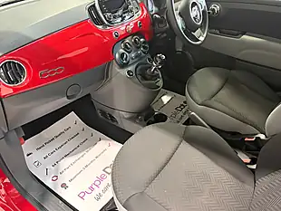Used 2015 Fiat 500 Pop Red - Interior and Exterior details 11