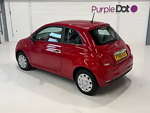 Used 2015 Fiat 500 Pop Red - Interior and Exterior details 3