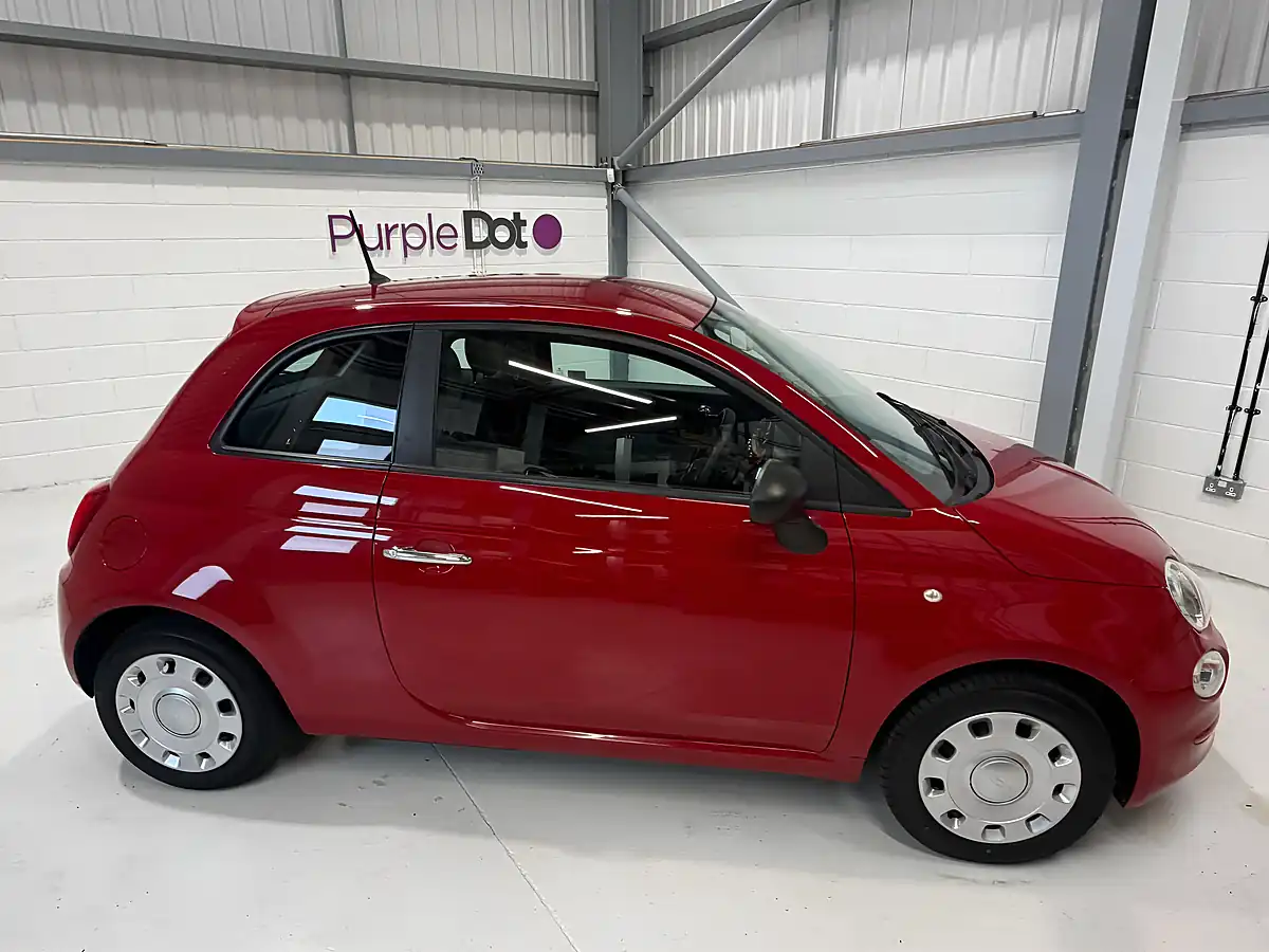Used 2015 Fiat 500 Pop Red - Interior and Exterior details 4