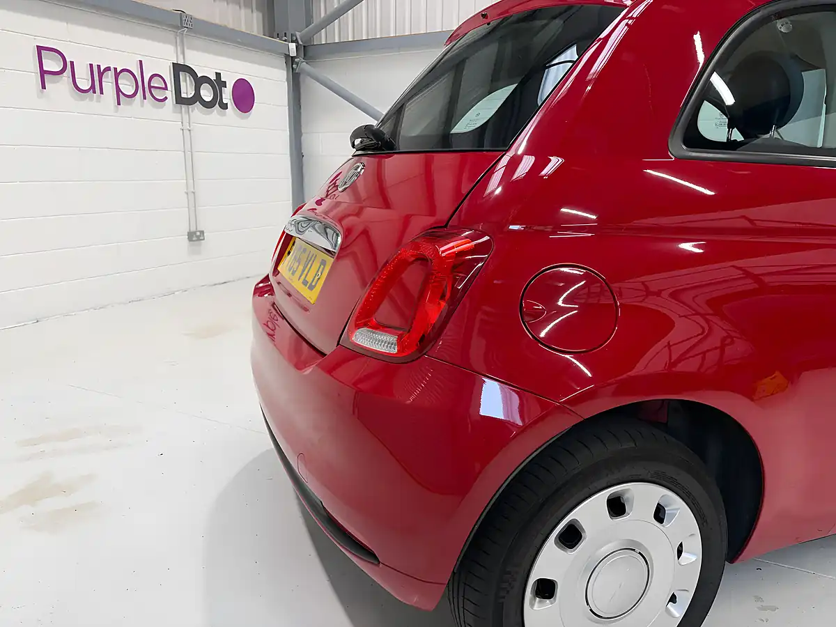 Used 2015 Fiat 500 Pop Red - Interior and Exterior details 5