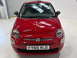 Used 2015 Fiat 500 Pop Red - Interior and Exterior details 8
