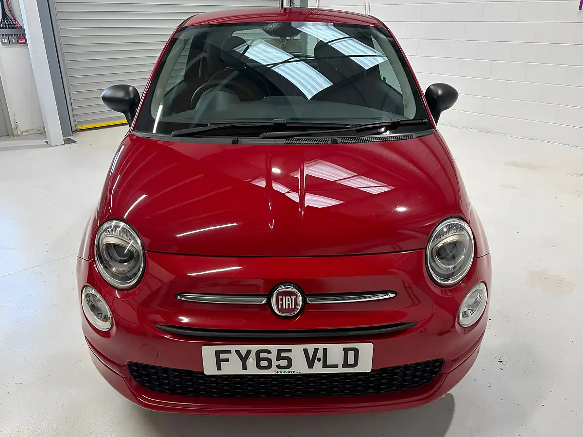 Used 2015 Fiat 500 Pop Red - Interior and Exterior details 8