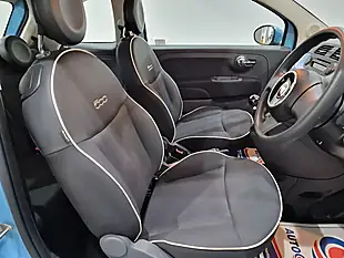 Used 2015 Fiat 500 Pop Star Blue - Interior and Exterior details 10
