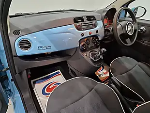 Used 2015 Fiat 500 Pop Star Blue - Interior and Exterior details 19