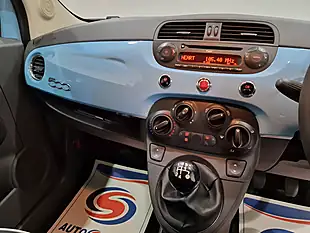 Used 2015 Fiat 500 Pop Star Blue - Interior and Exterior details 20