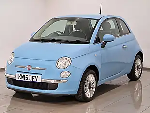 Used 2015 Fiat 500 Pop Star Blue - Interior and Exterior details 3