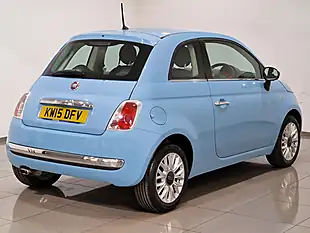 Used 2015 Fiat 500 Pop Star Blue - Interior and Exterior details 6