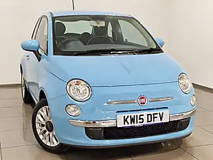 Used 2015 Fiat 500 Pop Star Blue - Interior and Exterior details 8
