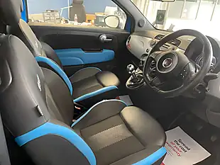 Used 2015 Fiat 500 S Blue - Interior and Exterior details 16