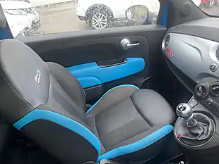 Used 2015 Fiat 500 S Blue - Interior and Exterior details 17
