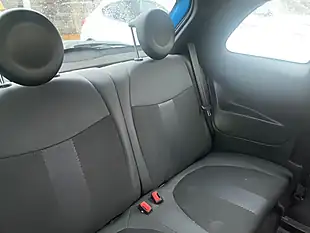 Used 2015 Fiat 500 S Blue - Interior and Exterior details 18