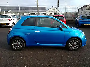 Used 2015 Fiat 500 S Blue - Interior and Exterior details 6