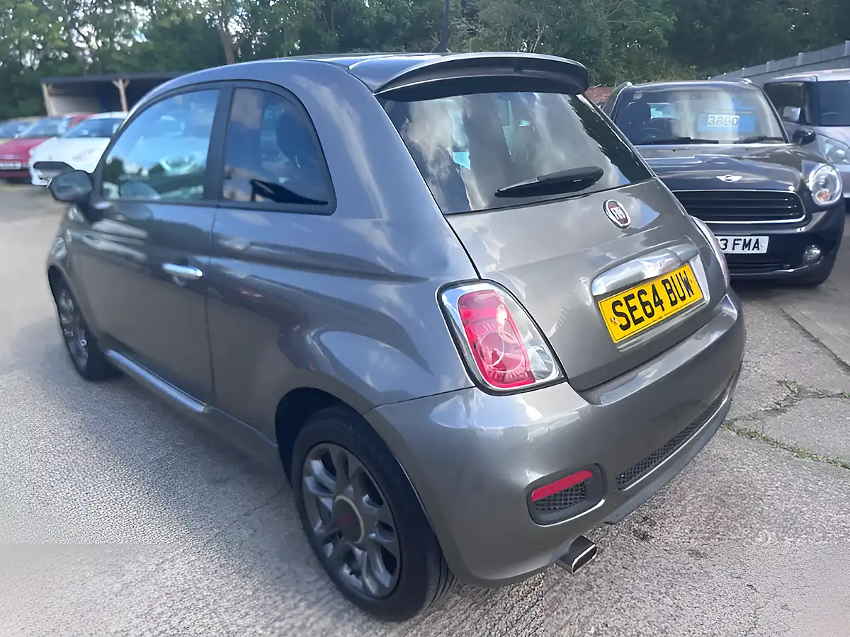 Used 2015 Fiat 500 S Grey - Interior and Exterior details 5