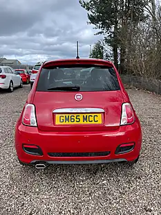 Used 2015 Fiat 500 S Red - Interior and Exterior details 10