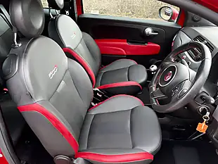 Used 2015 Fiat 500 S Red - Interior and Exterior details 13