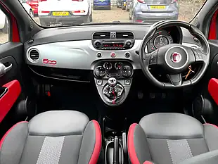 Used 2015 Fiat 500 S Red - Interior and Exterior details 14