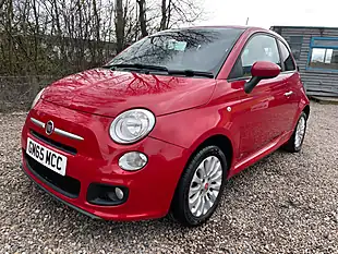 Used 2015 Fiat 500 S Red - Interior and Exterior details 2