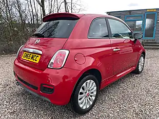 Used 2015 Fiat 500 S Red - Interior and Exterior details 3