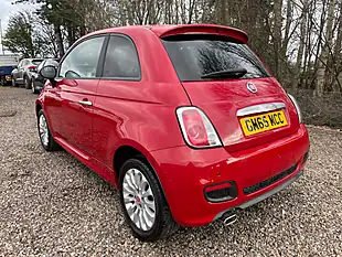 Used 2015 Fiat 500 S Red - Interior and Exterior details 4