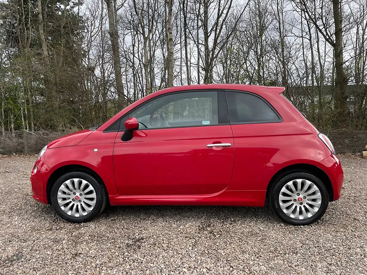 Used 2015 Fiat 500 S Red - Interior and Exterior details 6