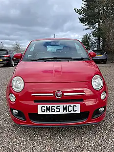 Used 2015 Fiat 500 S Red - Interior and Exterior details 9