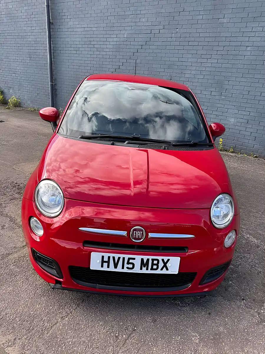 Used 2015 Fiat 500 S Red - Interior and Exterior details 13
