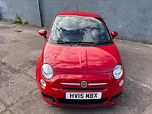 Used 2015 Fiat 500 S Red - Interior and Exterior details 14