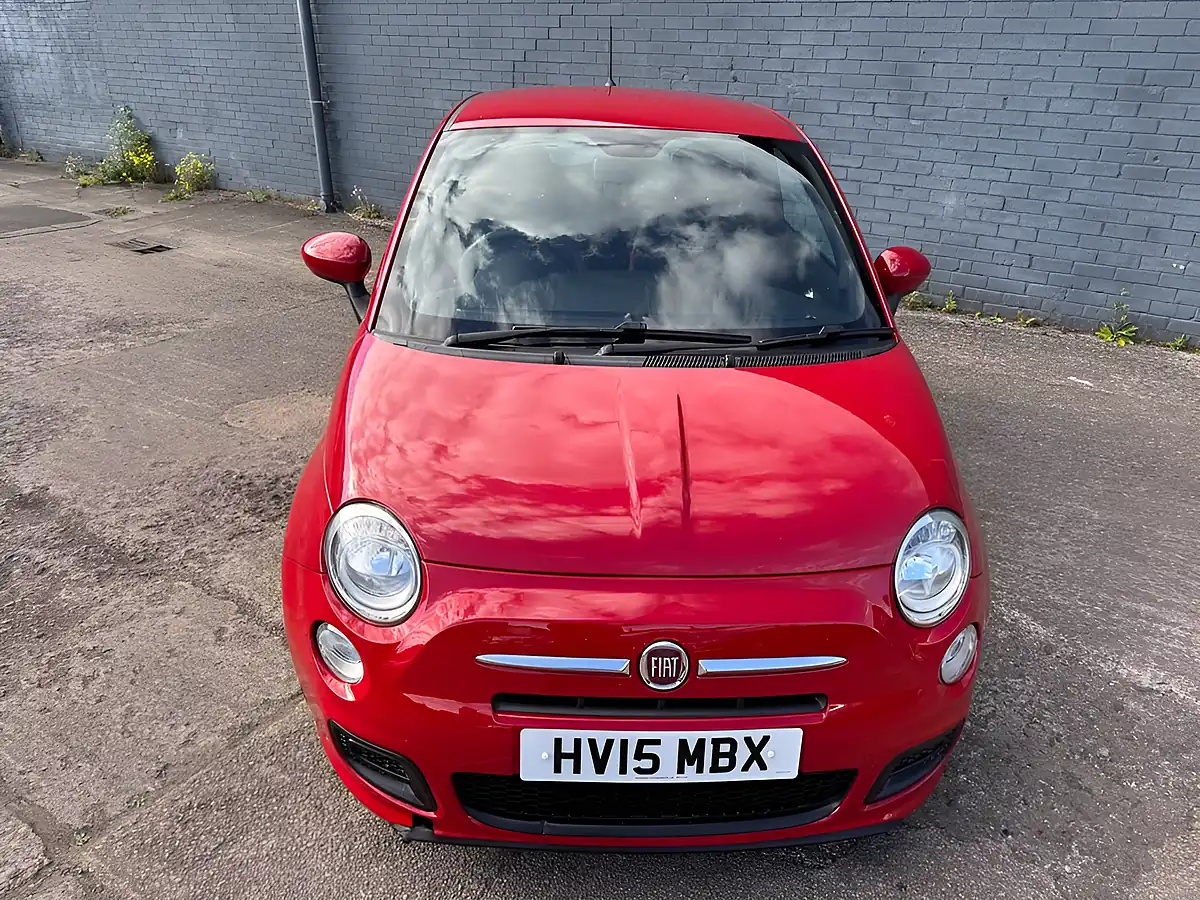 Used 2015 Fiat 500 S Red - Interior and Exterior details 14