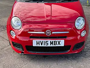 Used 2015 Fiat 500 S Red - Interior and Exterior details 15