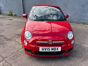Used 2015 Fiat 500 S Red - Interior and Exterior details 16
