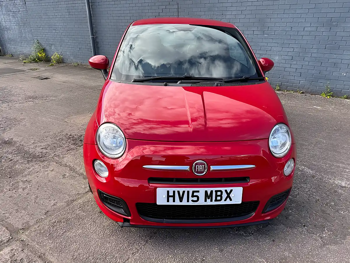 Used 2015 Fiat 500 S Red - Interior and Exterior details 16