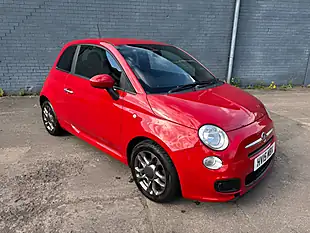Used 2015 Fiat 500 S Red - Interior and Exterior details 2