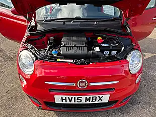 Used 2015 Fiat 500 S Red - Interior and Exterior details 6