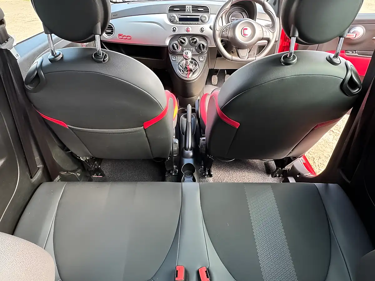 Used 2015 Fiat 500 S Red - Interior and Exterior details 9